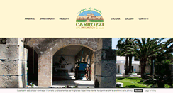 Desktop Screenshot of masseriacarrozzi.it